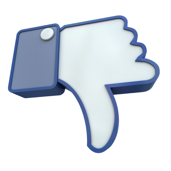Facebook Style Thumbs Down